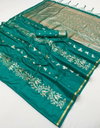 Kanthkala Indigo By Rajtex Satin Weaving Silk Wholesale Saree Suppliers In Mumbai